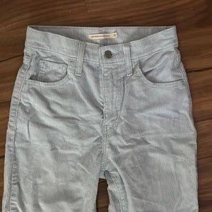 Levi’s corduroy high waisted mom jeans